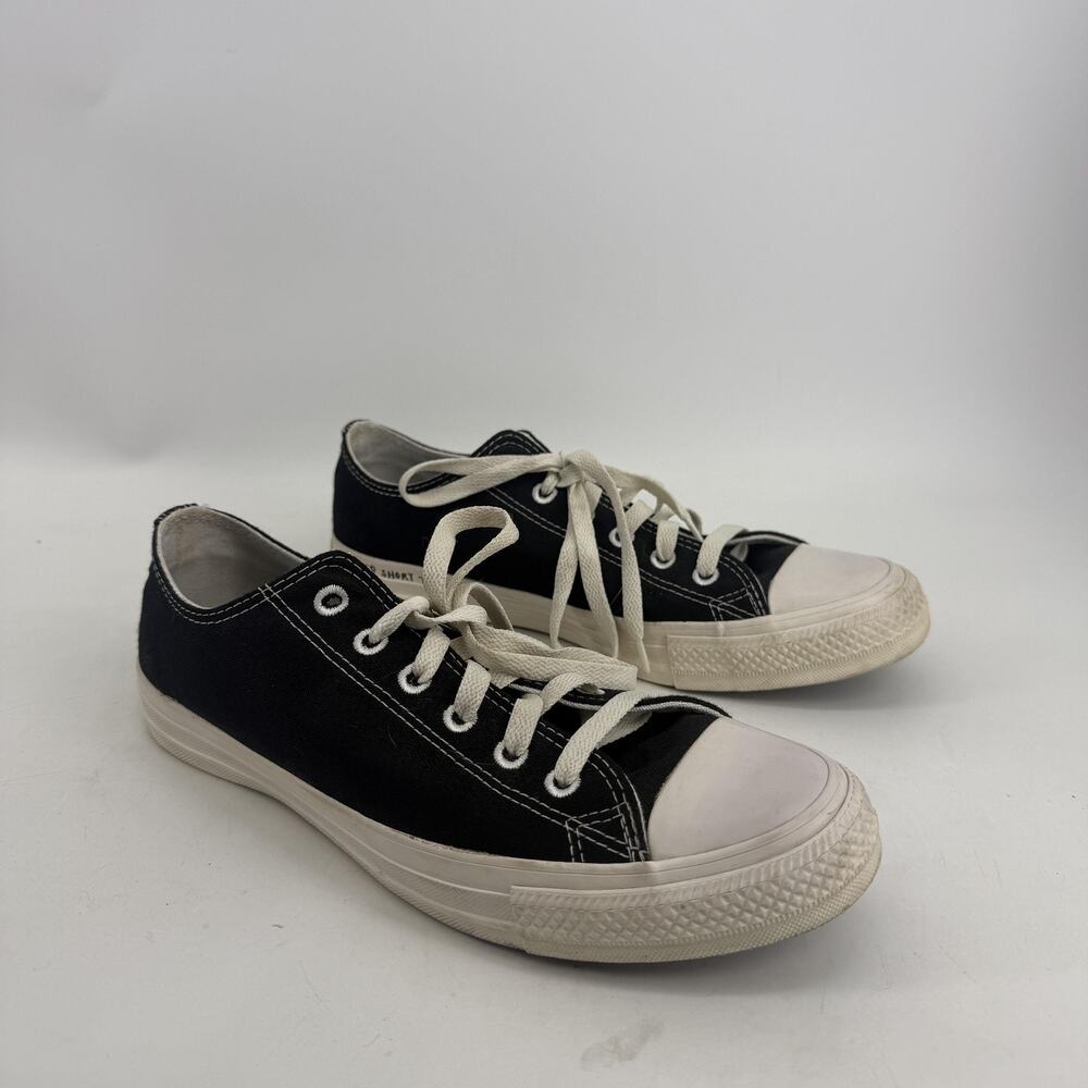 Converse All Star Renew Shoes Mens 7 Womens 9 Black Canvas Low Top Sneakers